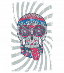 American Sugar Skull