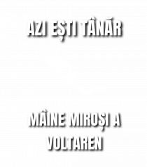 Azi esti tanar maine mirosi a voltaren