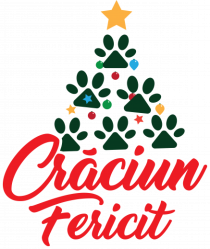 Crăciun fericit! -brad din labuțe 
