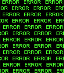 ERROR 