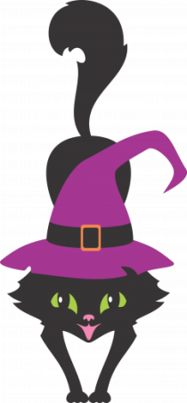Pisica Neagra Halloween 9