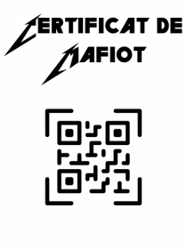 Certificat de Mafiot
