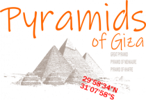 Pyramids Of Giza