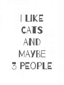 I Like Cats Design