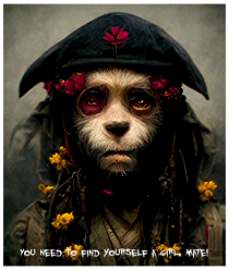 monkey as jack sparow 
