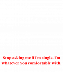 stop asking