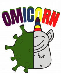 OmiCorn Funny Omicron Pun
