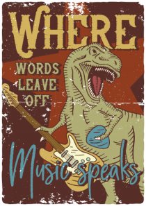 Where Words Leave off Music Speaks Trex