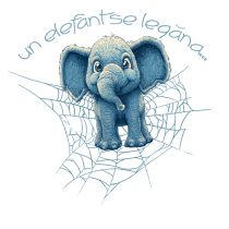UN ELEFANT SE LEGANA PE O PANZA DE PAIANJEN - jocurile copilariei