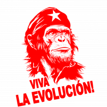 VIVA LA EVOLUCION - CHE GUEVARA - CIMPANZEU 4