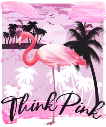 Think Pink - Flamingo
