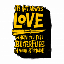 It's not always love when you feel butterflies in your stomach