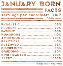 January Born Fun Facts