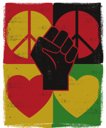 Peace Love Resist