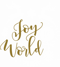 Joy to the World Black and Gold