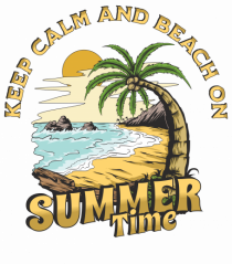 De vară: Keep calm and beach on
