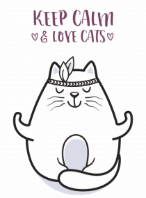 Keep Calm And Love Cats