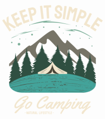 Keep it simple go camping
