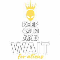KEEP CALM AND WAIT FOR ALIENS
