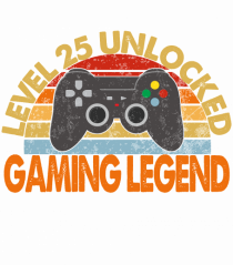 Level 25 Unlocked Gaming Legend