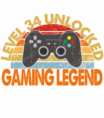 Level 34 Unlocked Gaming Legend