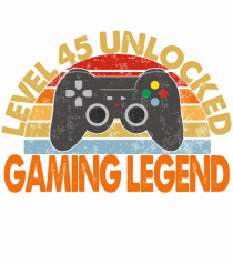 Level 45 Unlocked Gaming Legend
