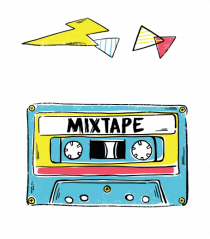 Life is a Mixtape - Casetă Retro