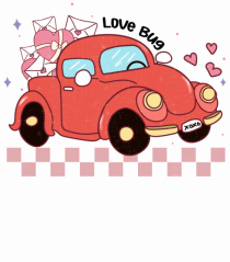 Retro Chic Valentine - Love bug