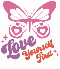 Retro Chic Valentine - Love yourself first