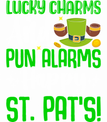 Lucky charms and pun alarms. Happy St. Pat's!