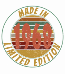 Made In 1968 Limited Edition