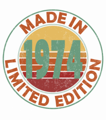 Made In 1974 Limited Edition