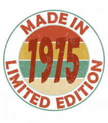 Made In 1975 Limited Edition