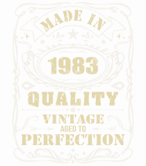 Made in 1983 quality