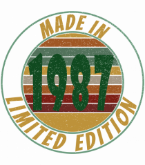 Made In 1987 Limited Edition