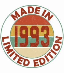 Made In 1993 Limited Edition