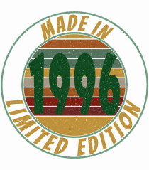 Made In 1996 Limited Edition