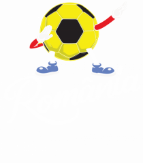 Suporter Romania - Mascota de fotbal - Dabbing football