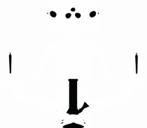 Meditation skeleton (negru/alb)