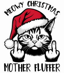 de Crăciun cu pisici rebele - Meowy Christmas Mother Fluffer