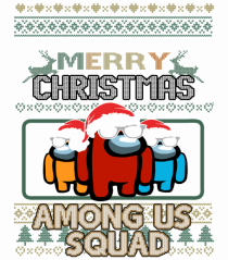 Merry Christmas Among Us Squad