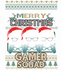 Merry Christmas Gamer Squad