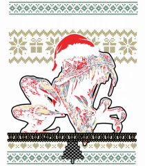 Merry Roar Christmas Angry Dinosaur