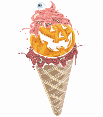 Monster Pumpkin Icecream