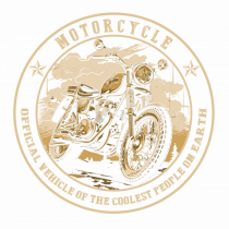 MOTORCYCLE -  OFFICIAL VEHICLE OF THE COOLEST PEOPLE  2