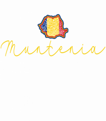 Muntenia Romania Harta Tricolora