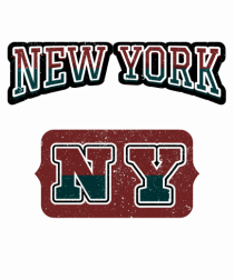 Retro Vintage New York College Jersey