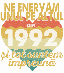 Ne enervam unul pe altul din 1992 si tot suntem impreuna