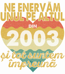 Ne enervam unul pe altul din 2003 si tot suntem impreuna