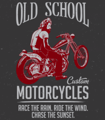 Old School Custom Motorcycles